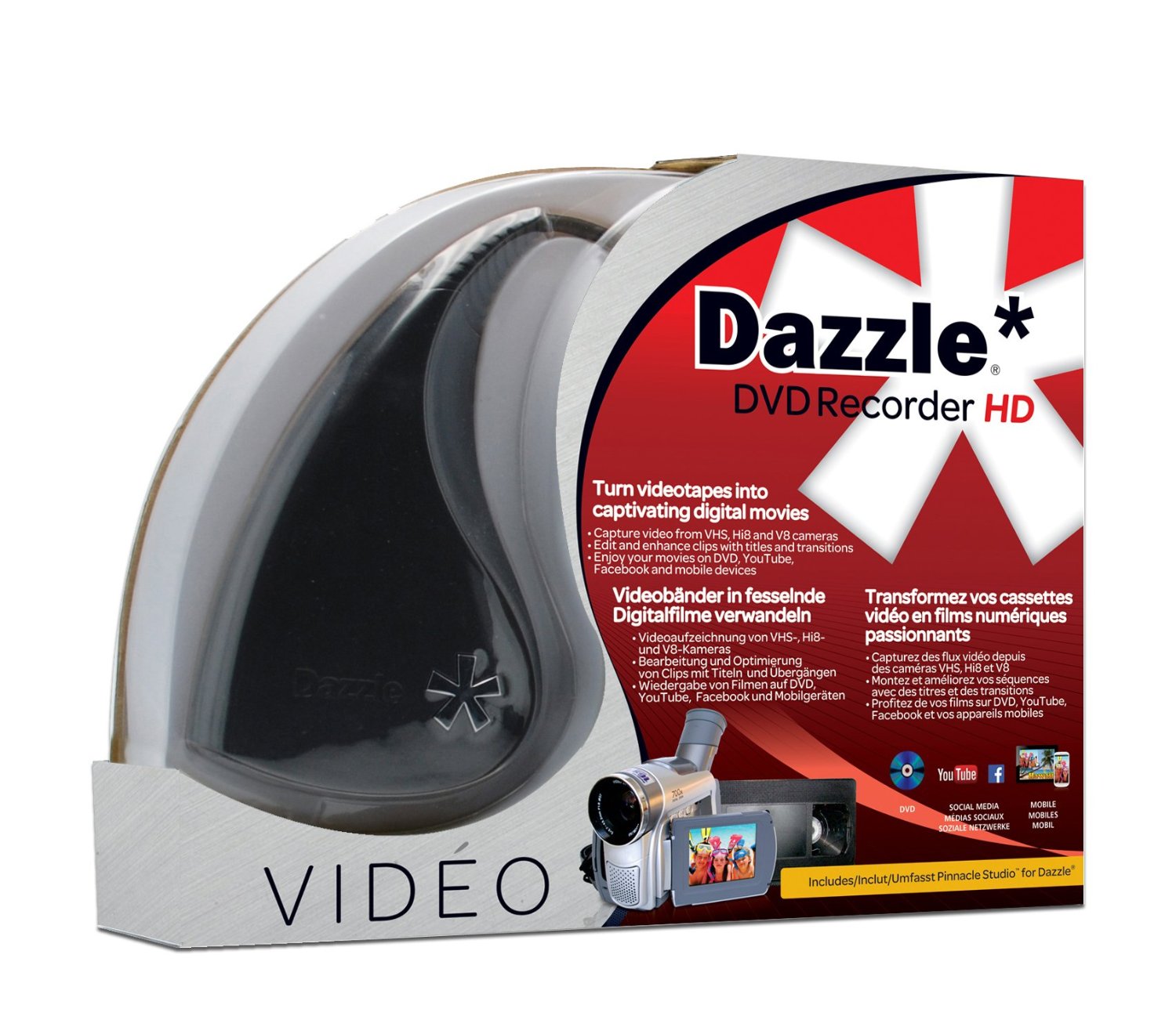 Pinnacle dazzle dvd recorder manual
